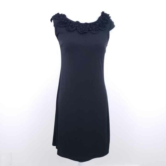 AA Studio Sheath Dress Black, Sleeveles, Stretchy Career Wear Work, Size 6 Women - Picture 1 of 6